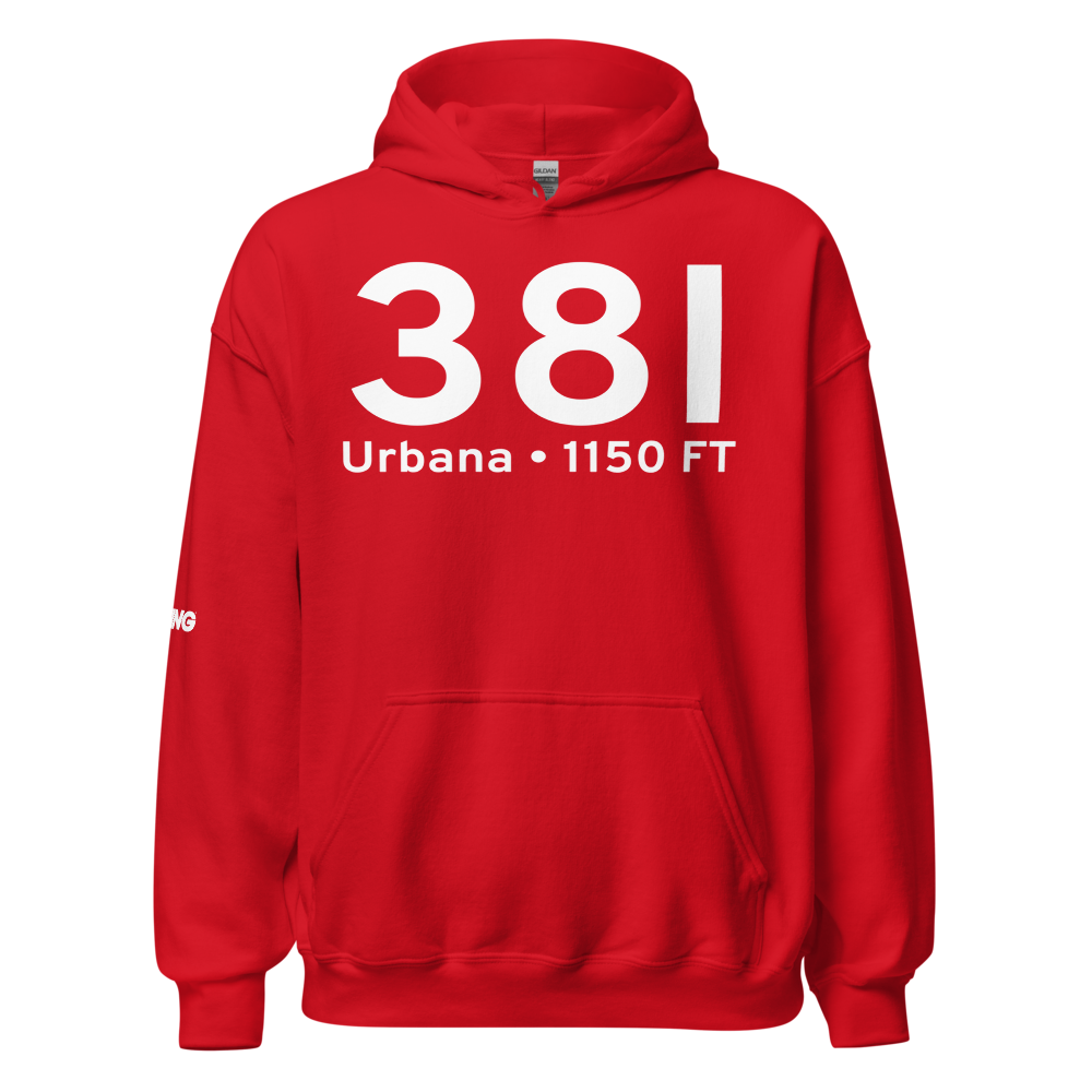 Urbana (38I) Airport Hoodie Sweatshirt 