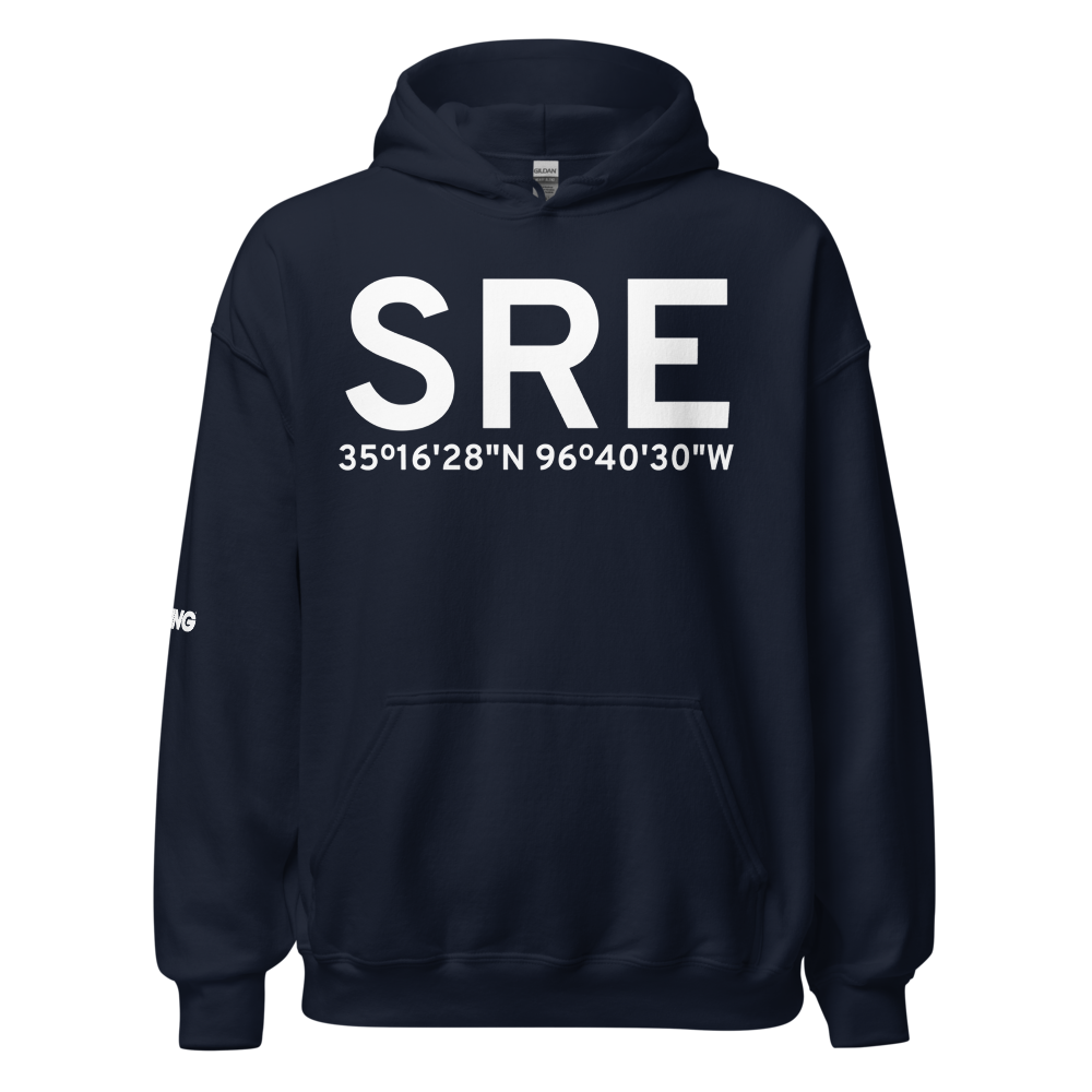 Seminole (KSRE) Airport Hoodie Sweatshirt 