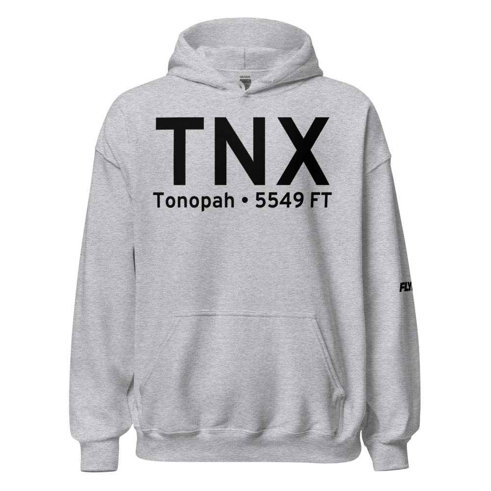 Tonopah (KTNX) Airport Hoodie Sweatshirt 