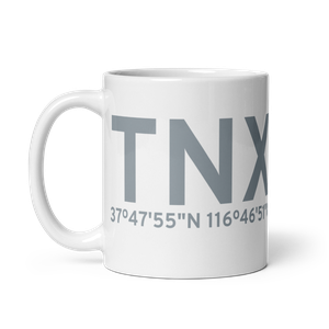 Tonopah (KTNX) Airport Mug