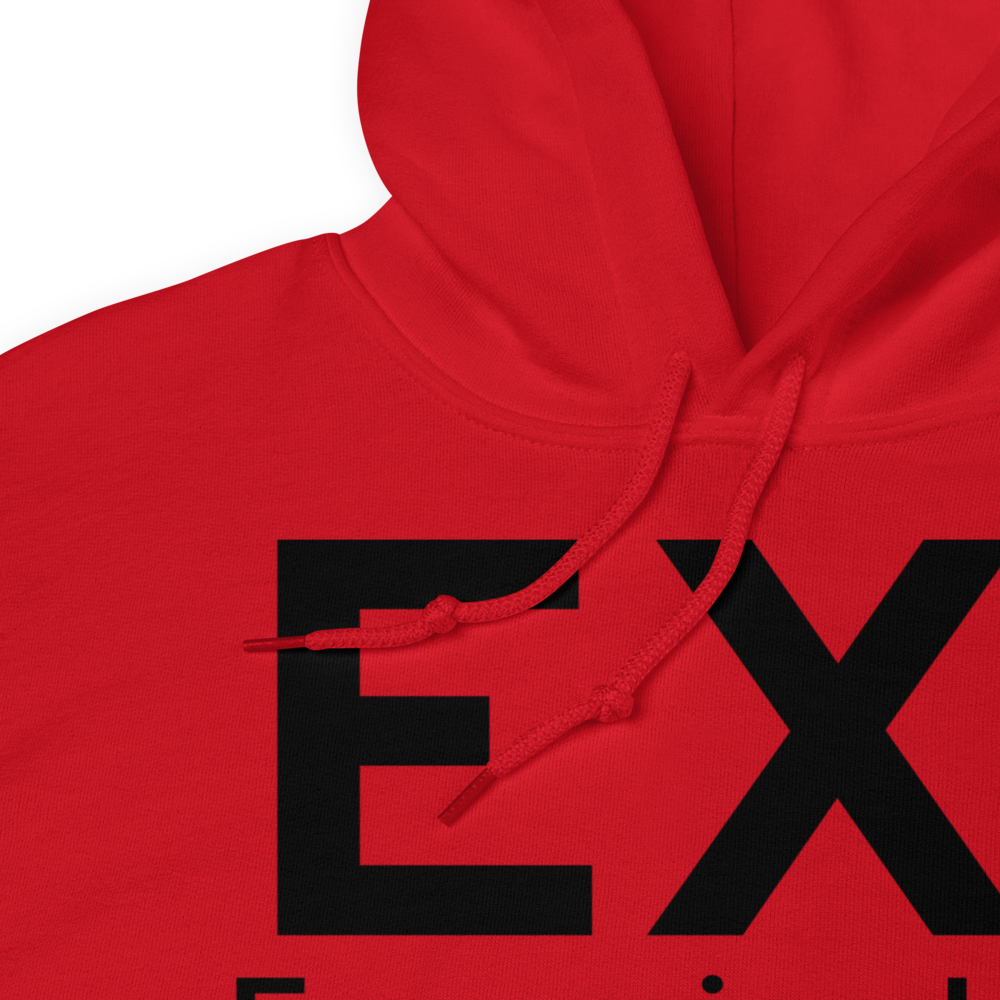Excursion Inlet (EXI) Airport Hoodie Sweatshirt 