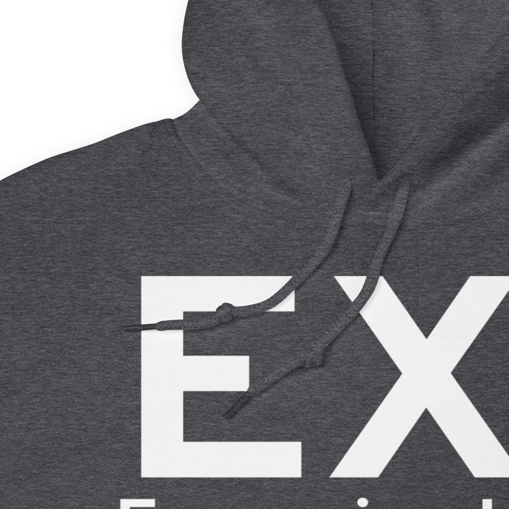 Excursion Inlet (EXI) Airport Hoodie Sweatshirt 