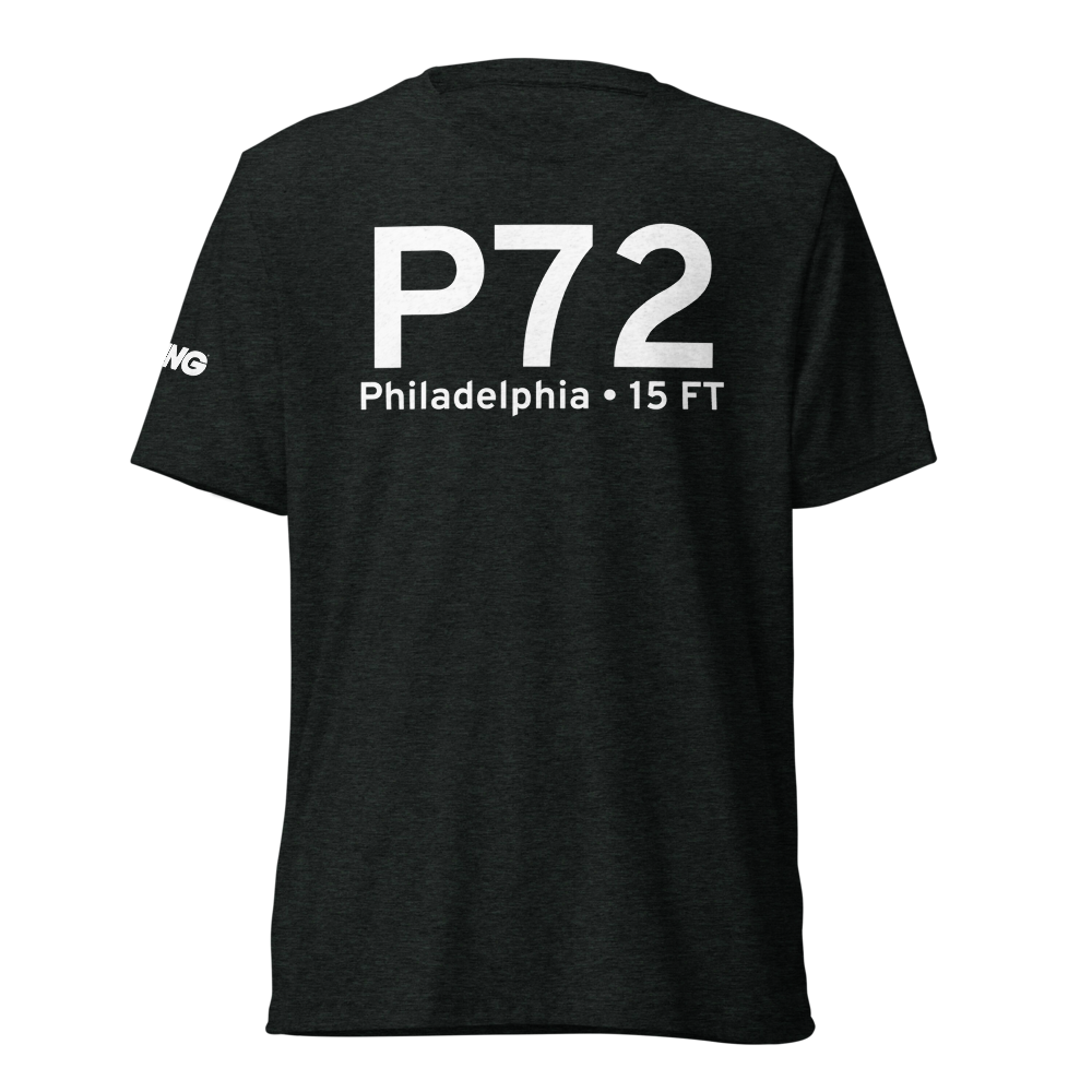 Philadelphia (P72) Airport Tri-blend T-Shirt 