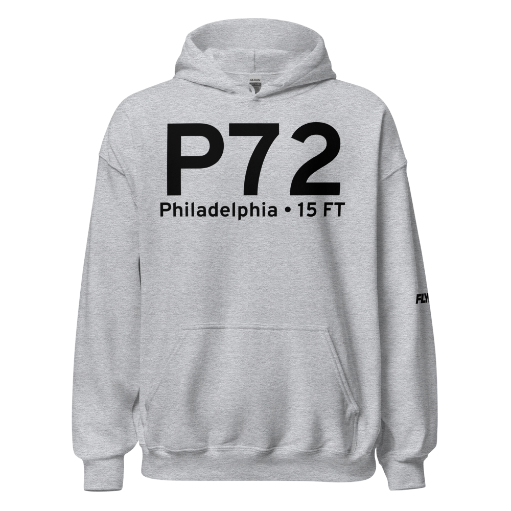 Philadelphia (P72) Airport Hoodie Sweatshirt 