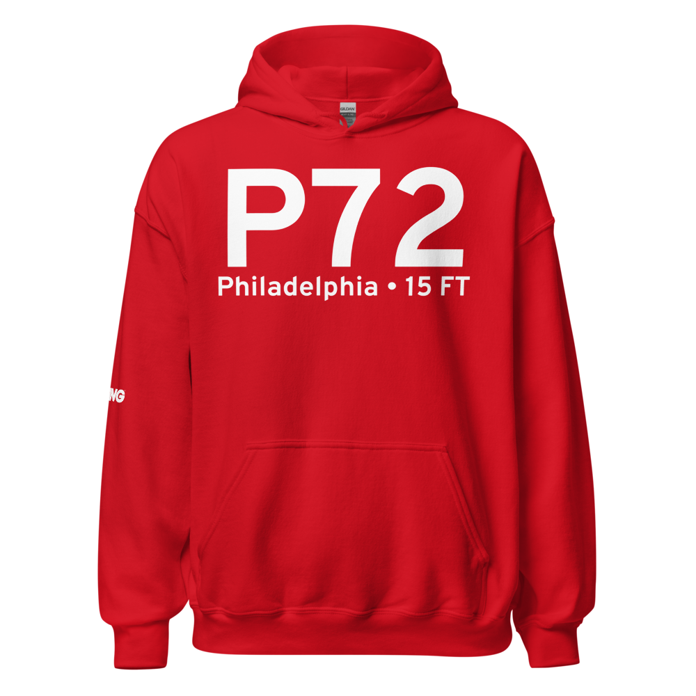 Philadelphia (P72) Airport Hoodie Sweatshirt 