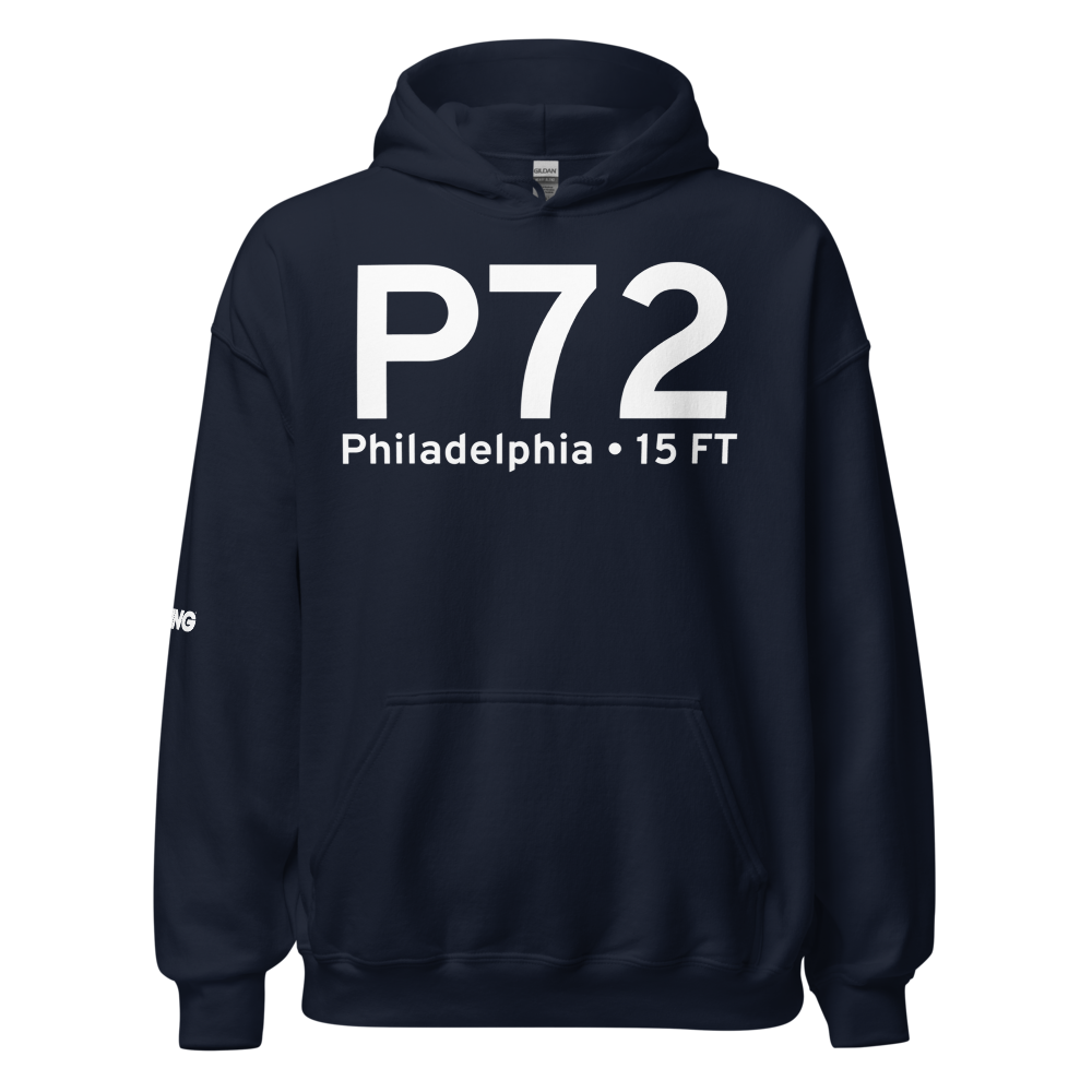 Philadelphia (P72) Airport Hoodie Sweatshirt 