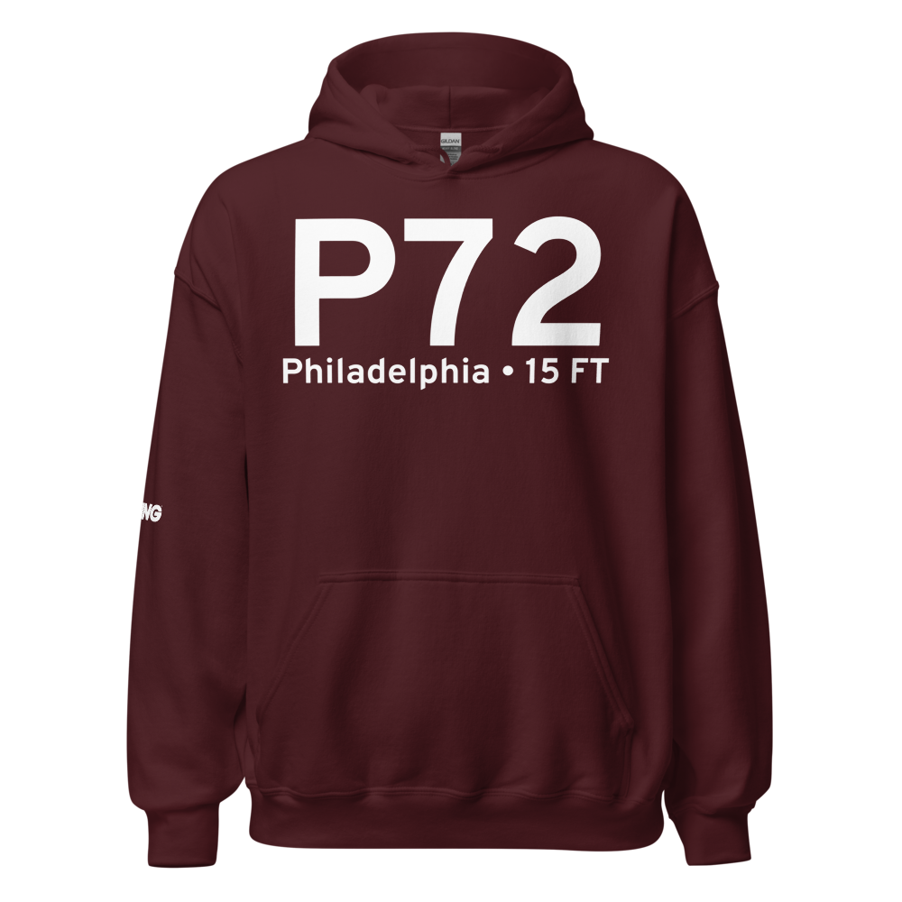 Philadelphia (P72) Airport Hoodie Sweatshirt 