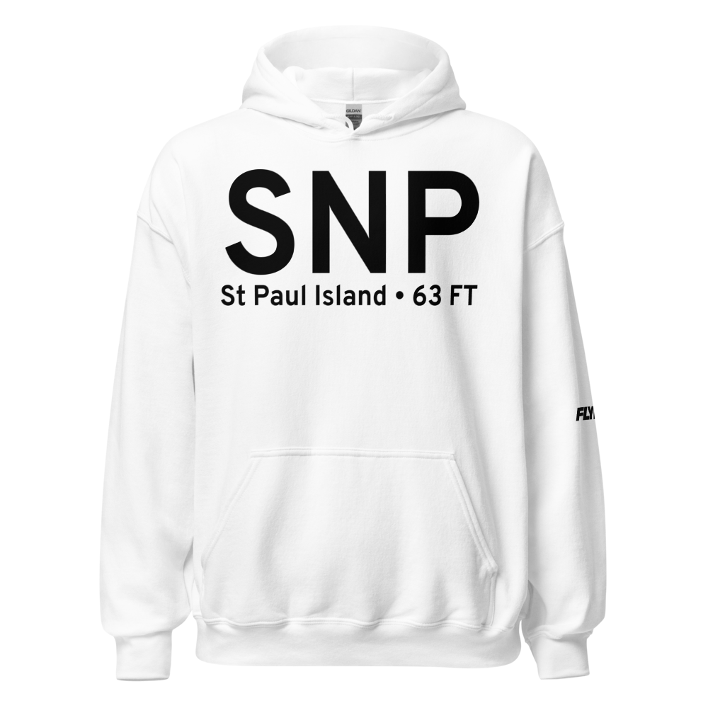St Paul Island (PASN) Airport Hoodie Sweatshirt 