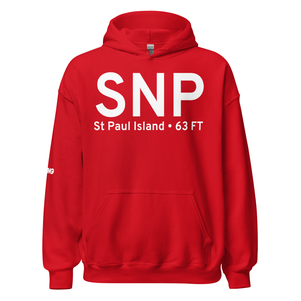 St Paul Island (PASN) Airport Hoodie Sweatshirt 