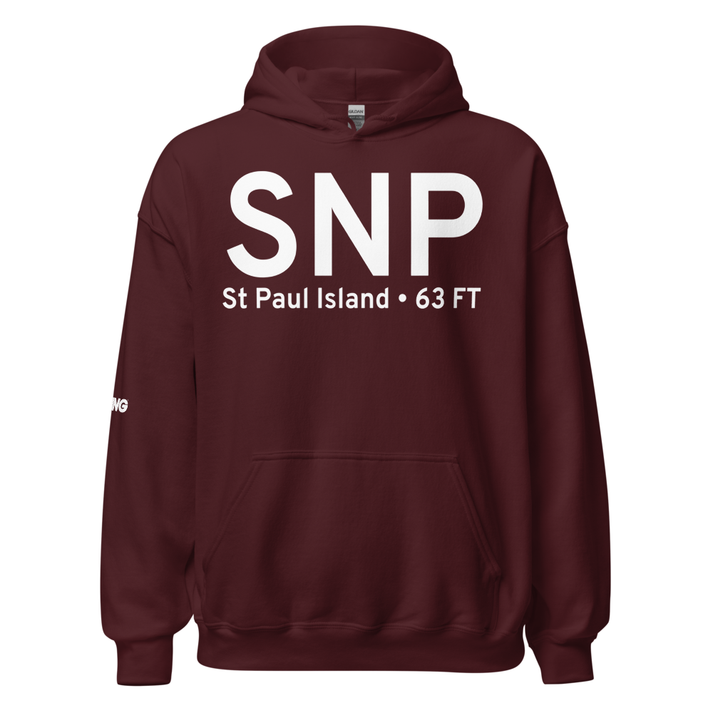 St Paul Island (PASN) Airport Hoodie Sweatshirt 