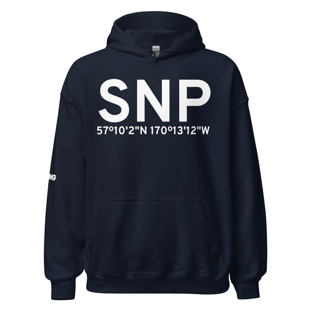 St Paul Island (PASN) Airport Hoodie Sweatshirt 
