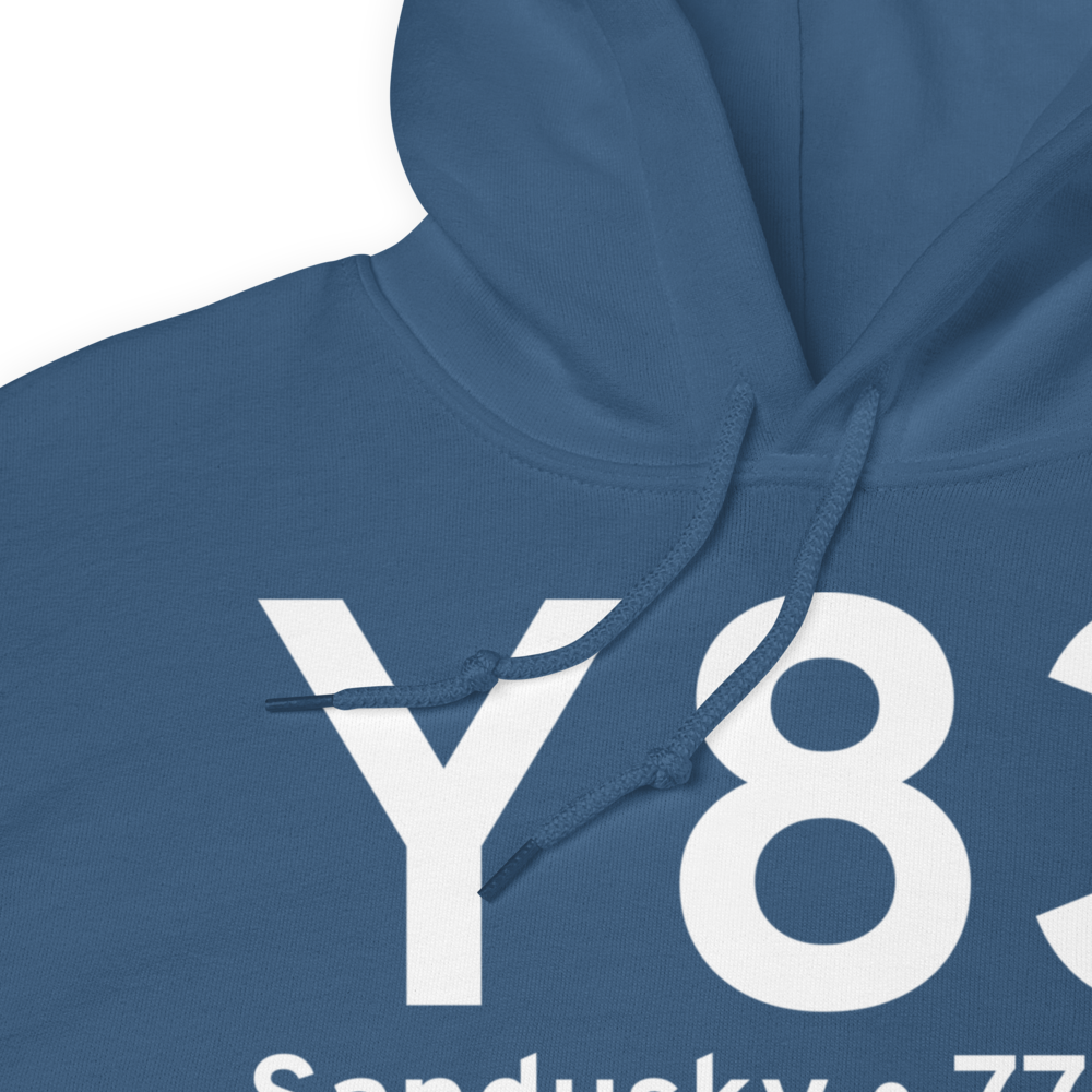 Sandusky (KY83) Airport Hoodie Sweatshirt 