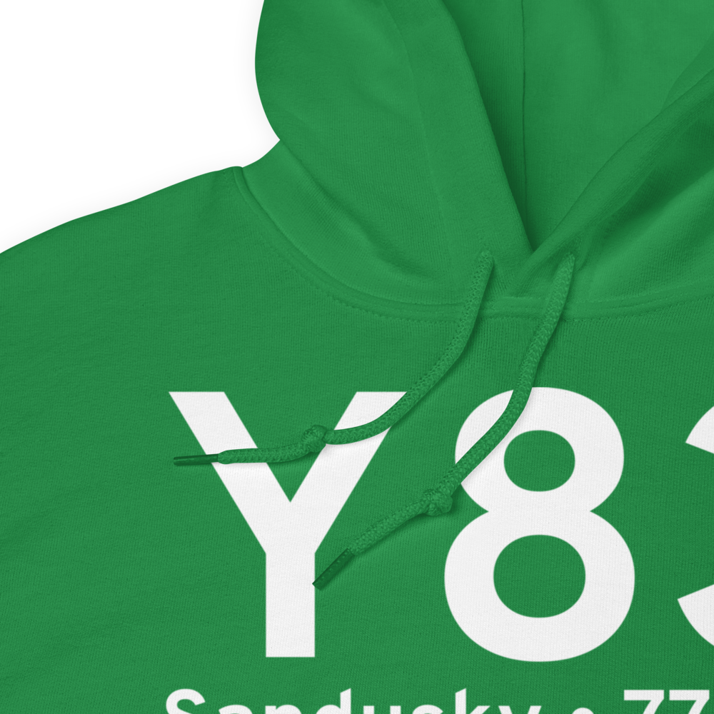 Sandusky (KY83) Airport Hoodie Sweatshirt 