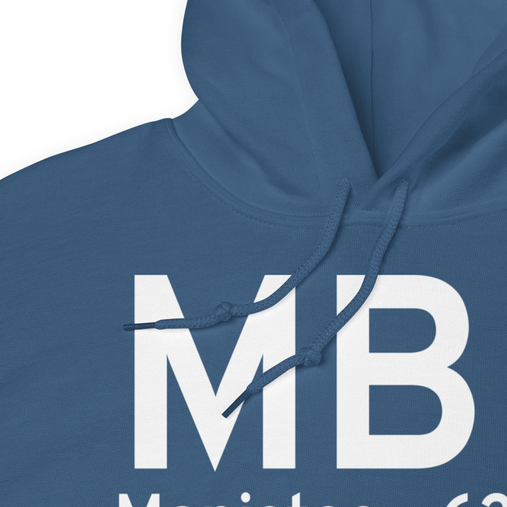 Manistee (KMBL) Airport Hoodie Sweatshirt 