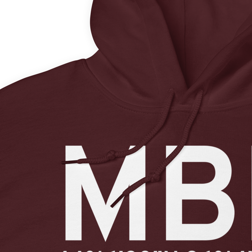 Manistee (KMBL) Airport Hoodie Sweatshirt 