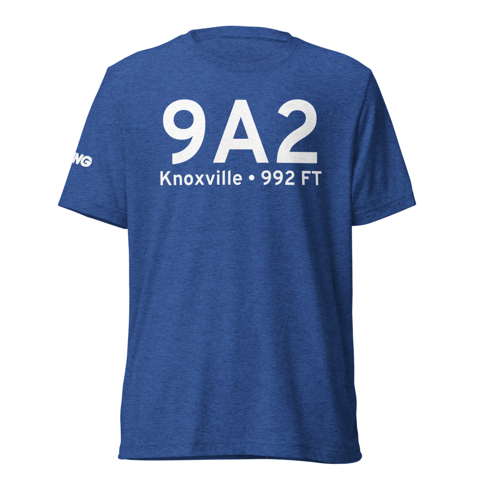 Knoxville (9A2) Airport Tri-blend T-Shirt 