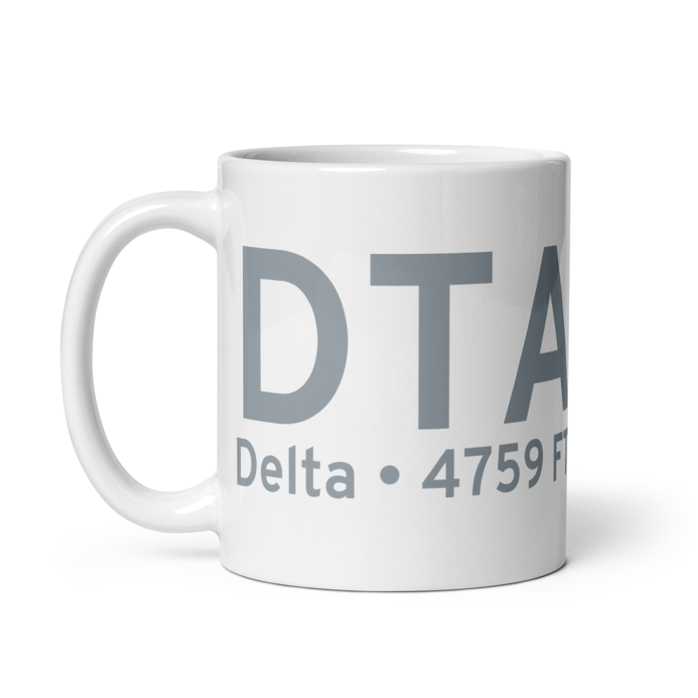 Delta (KDTA) Airport Mug 