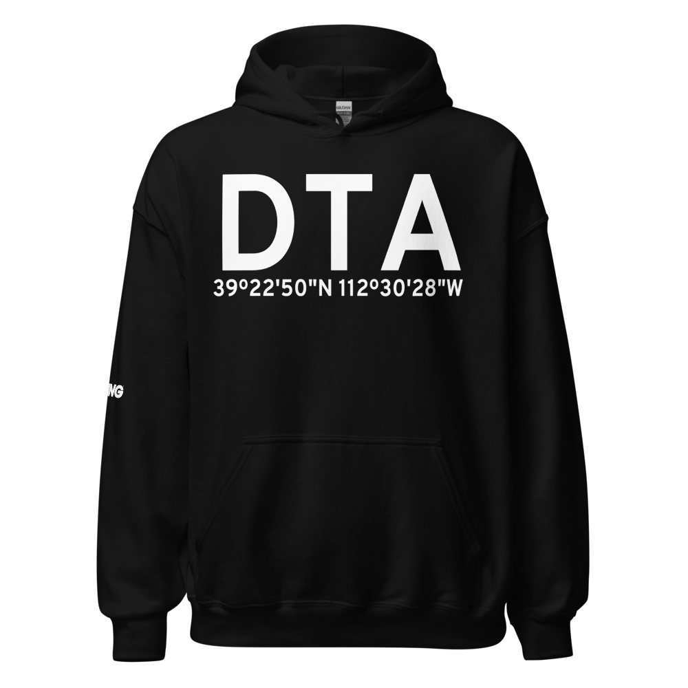 Delta (KDTA) Airport Hoodie Sweatshirt 