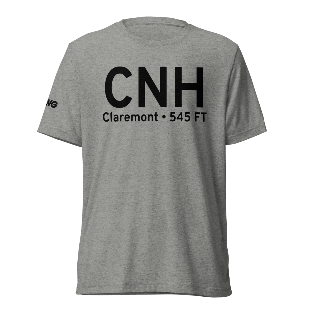 Claremont (KCNH) Airport Tri-blend T-Shirt 