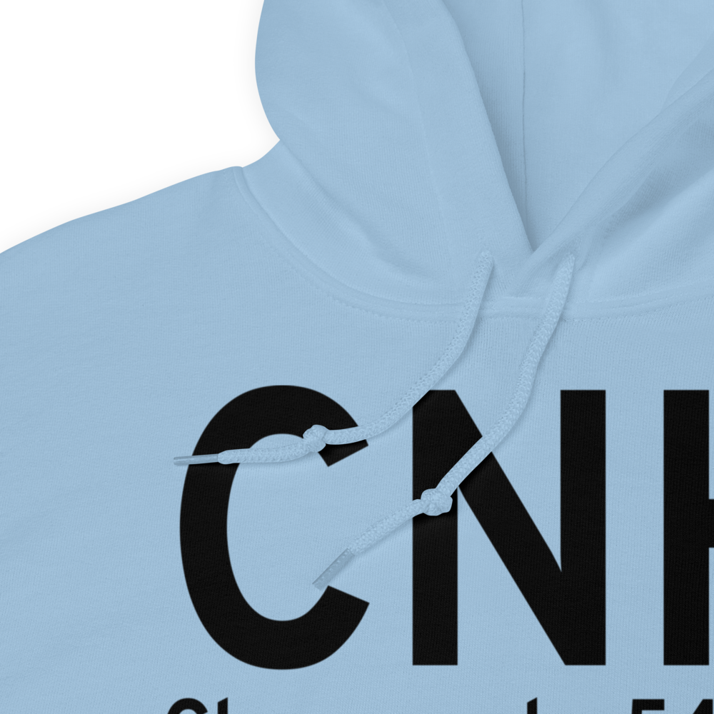 Claremont (KCNH) Airport Hoodie Sweatshirt 