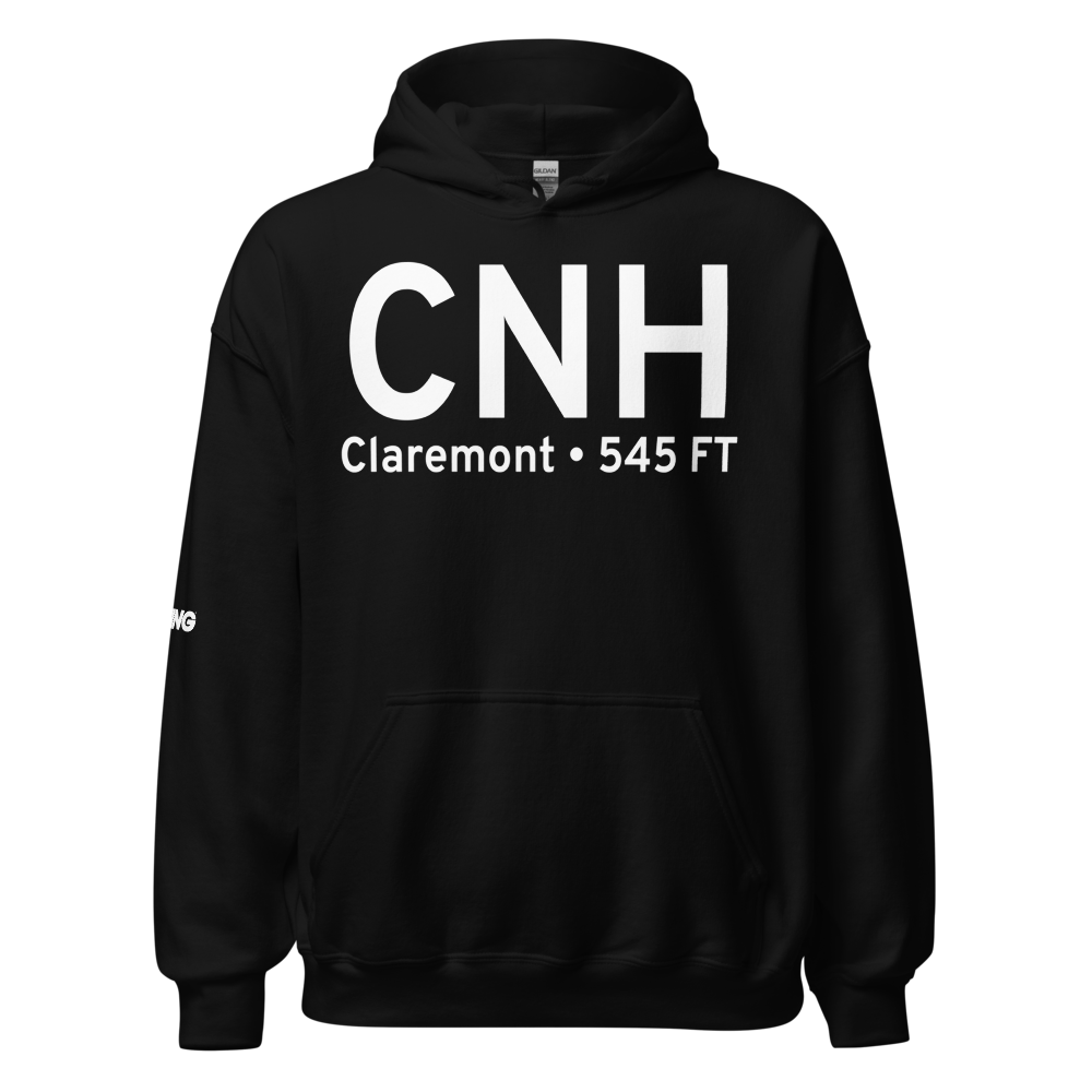 Claremont (KCNH) Airport Hoodie Sweatshirt 