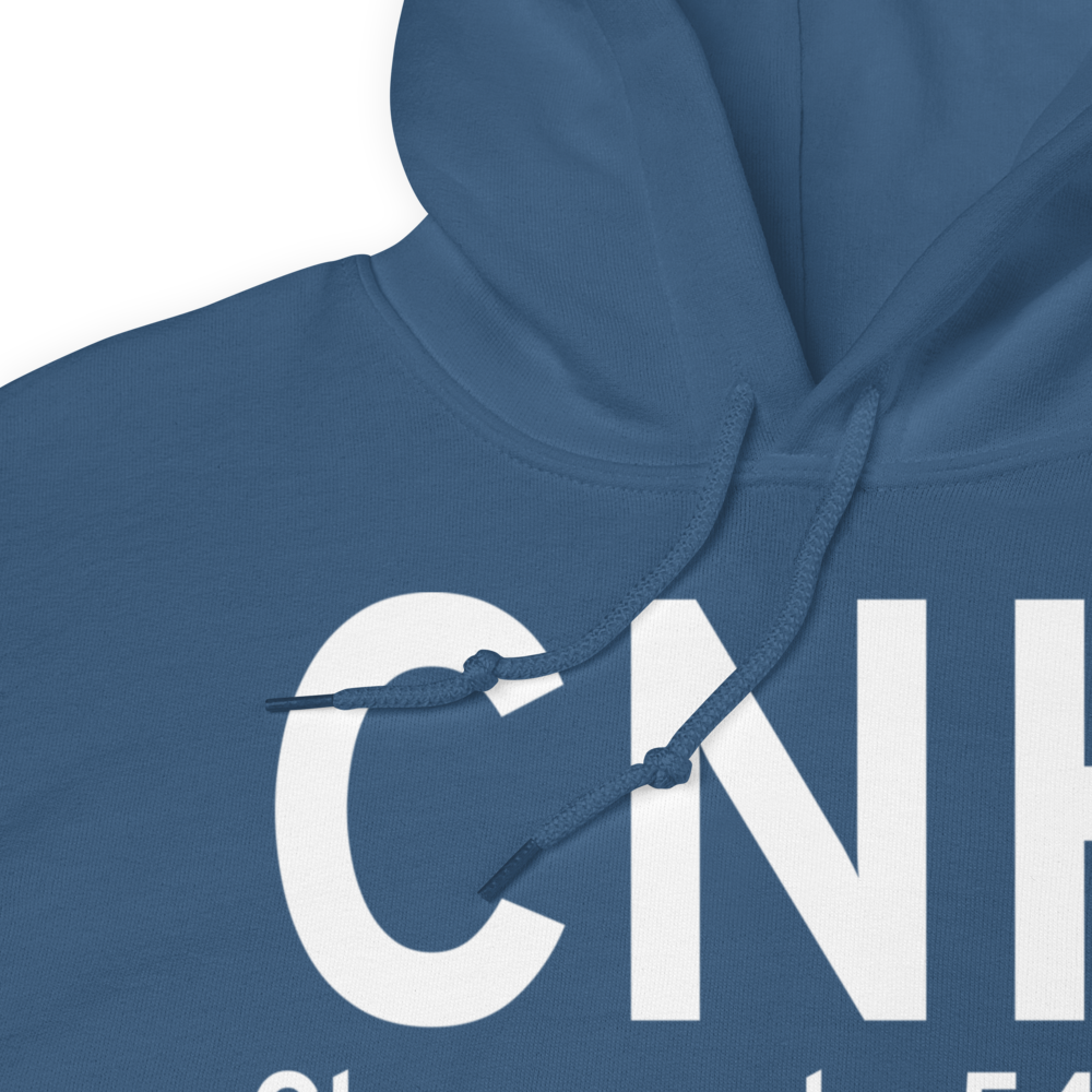 Claremont (KCNH) Airport Hoodie Sweatshirt 