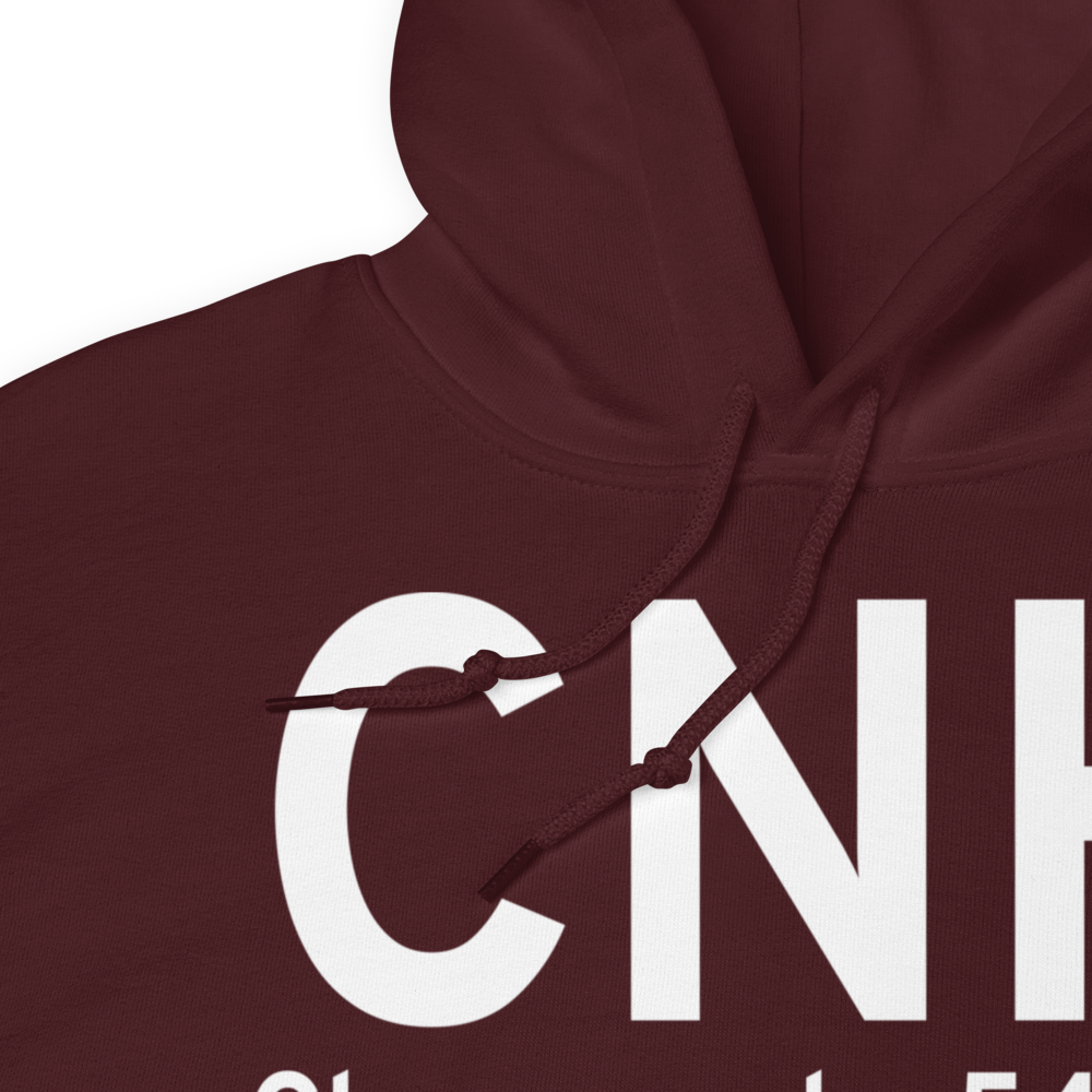 Claremont (KCNH) Airport Hoodie Sweatshirt 