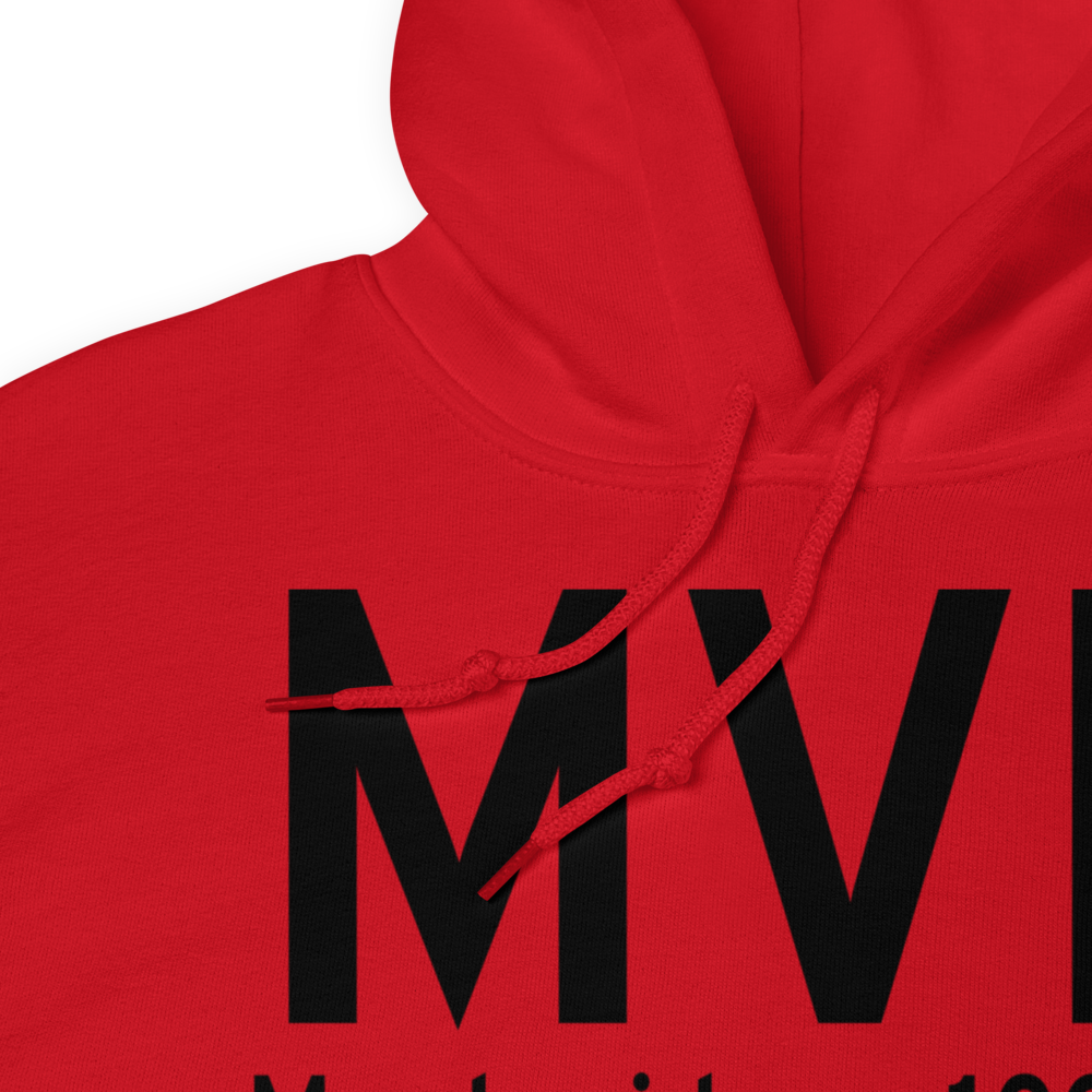 Montevideo (KMVE) Airport Hoodie Sweatshirt 