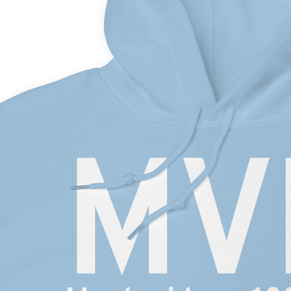 Montevideo (KMVE) Airport Hoodie Sweatshirt 