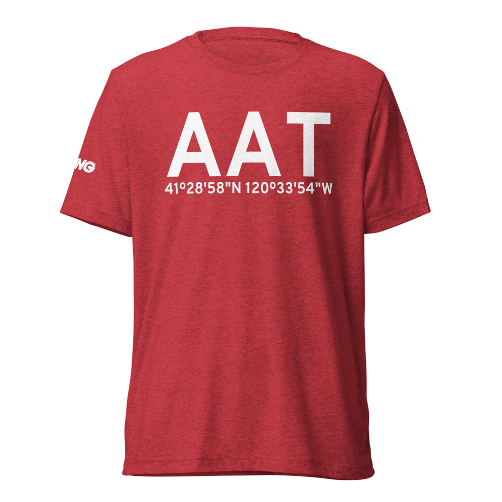 Alturas (KAAT) Airport Tri-blend T-Shirt 
