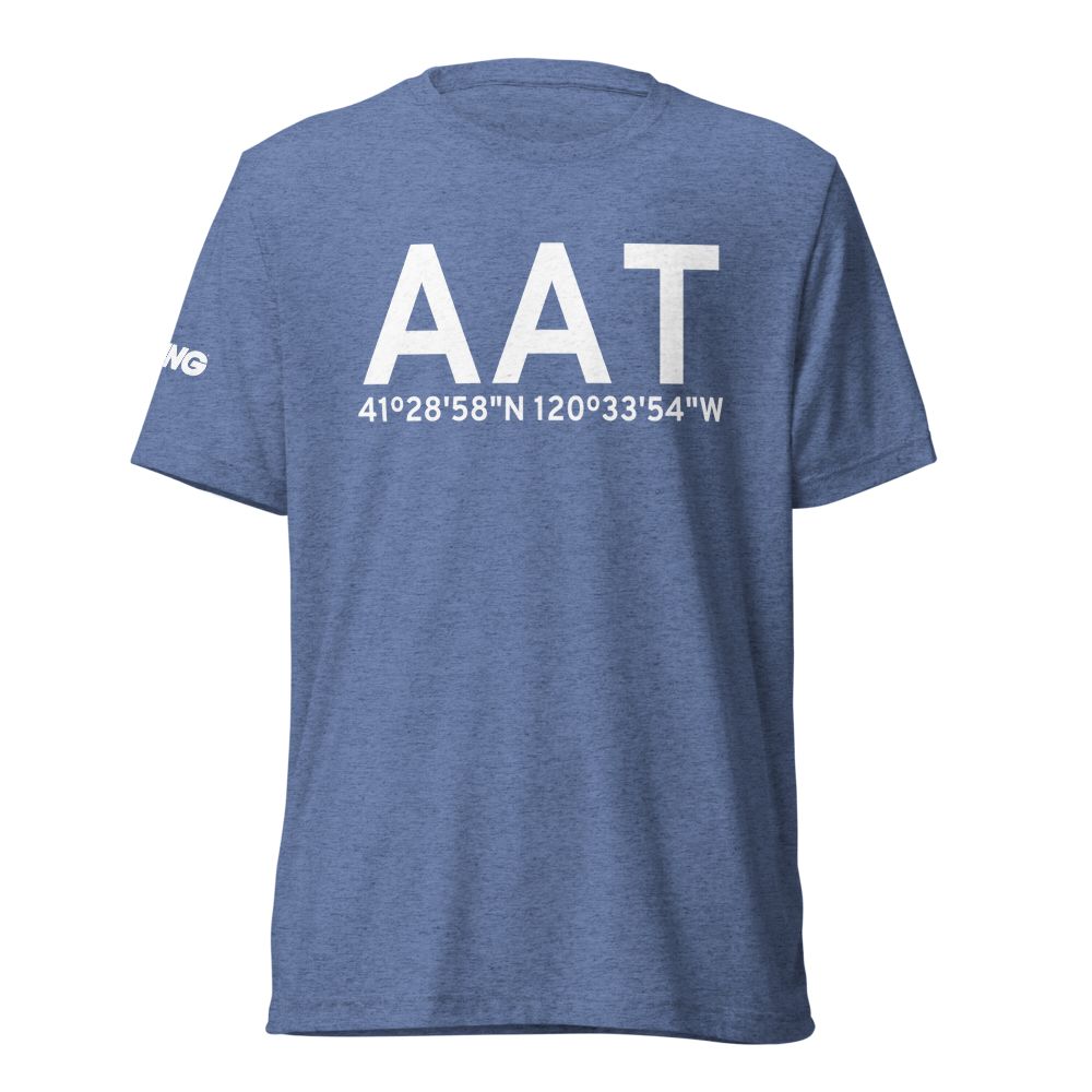 Alturas (KAAT) Airport Tri-blend T-Shirt 