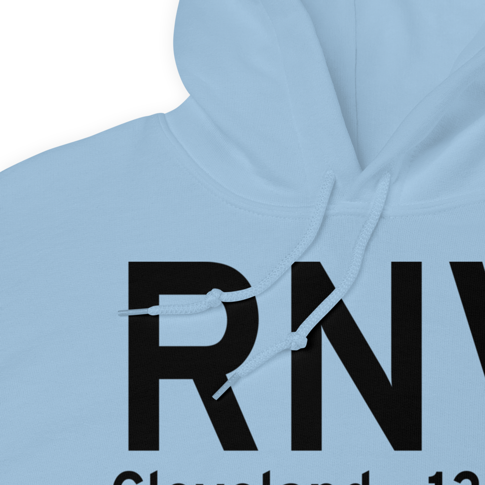 Cleveland (KRNV) Airport Hoodie Sweatshirt 