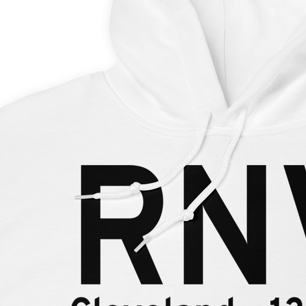 Cleveland (KRNV) Airport Hoodie Sweatshirt 