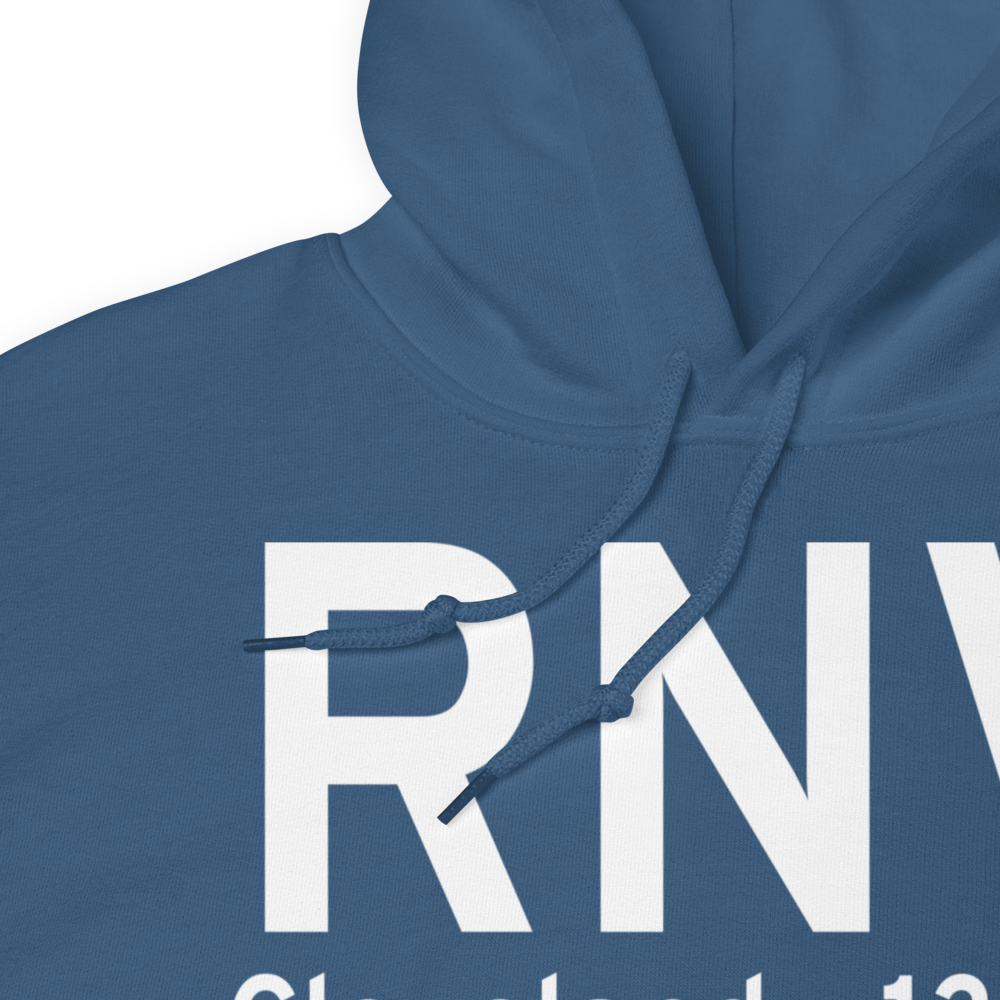 Cleveland (KRNV) Airport Hoodie Sweatshirt 