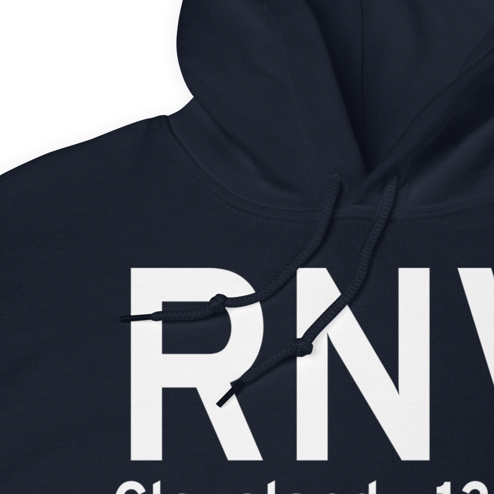 Cleveland (KRNV) Airport Hoodie Sweatshirt 