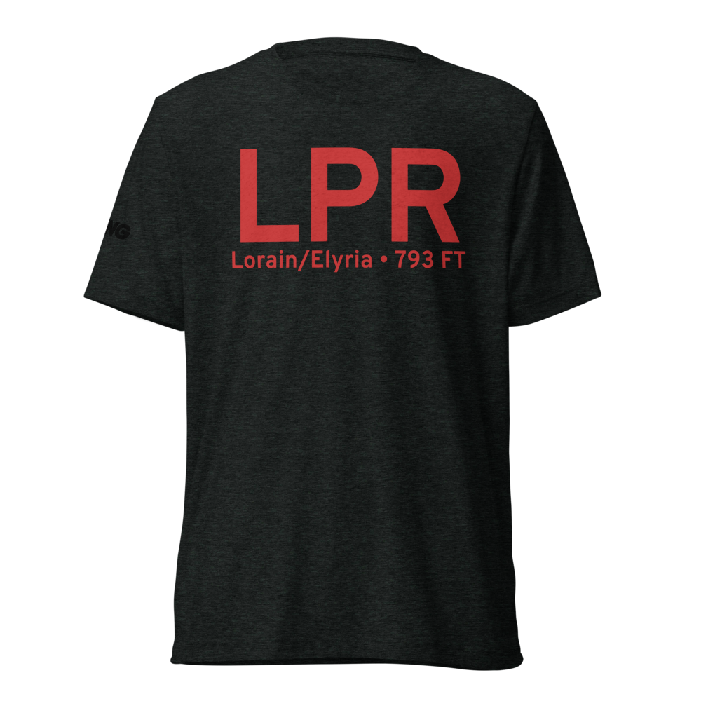 Lorain/Elyria (KLPR) Airport Tri-blend T-Shirt 