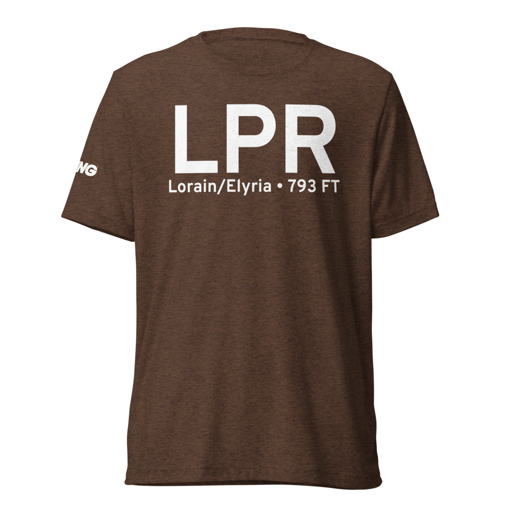Lorain/Elyria (KLPR) Airport Tri-blend T-Shirt 