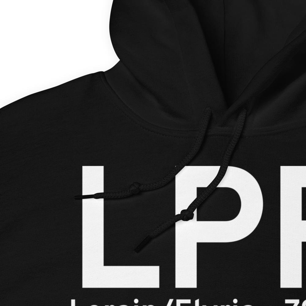 Lorain/Elyria (KLPR) Airport Hoodie Sweatshirt 