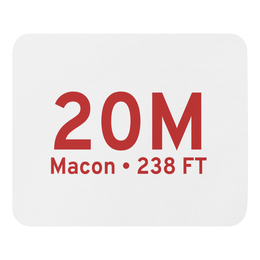 Macon (K20M) Airport  Mouse Pad 