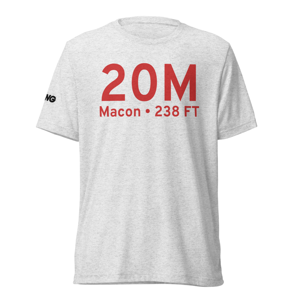 Macon (K20M) Airport Tri-blend T-Shirt 