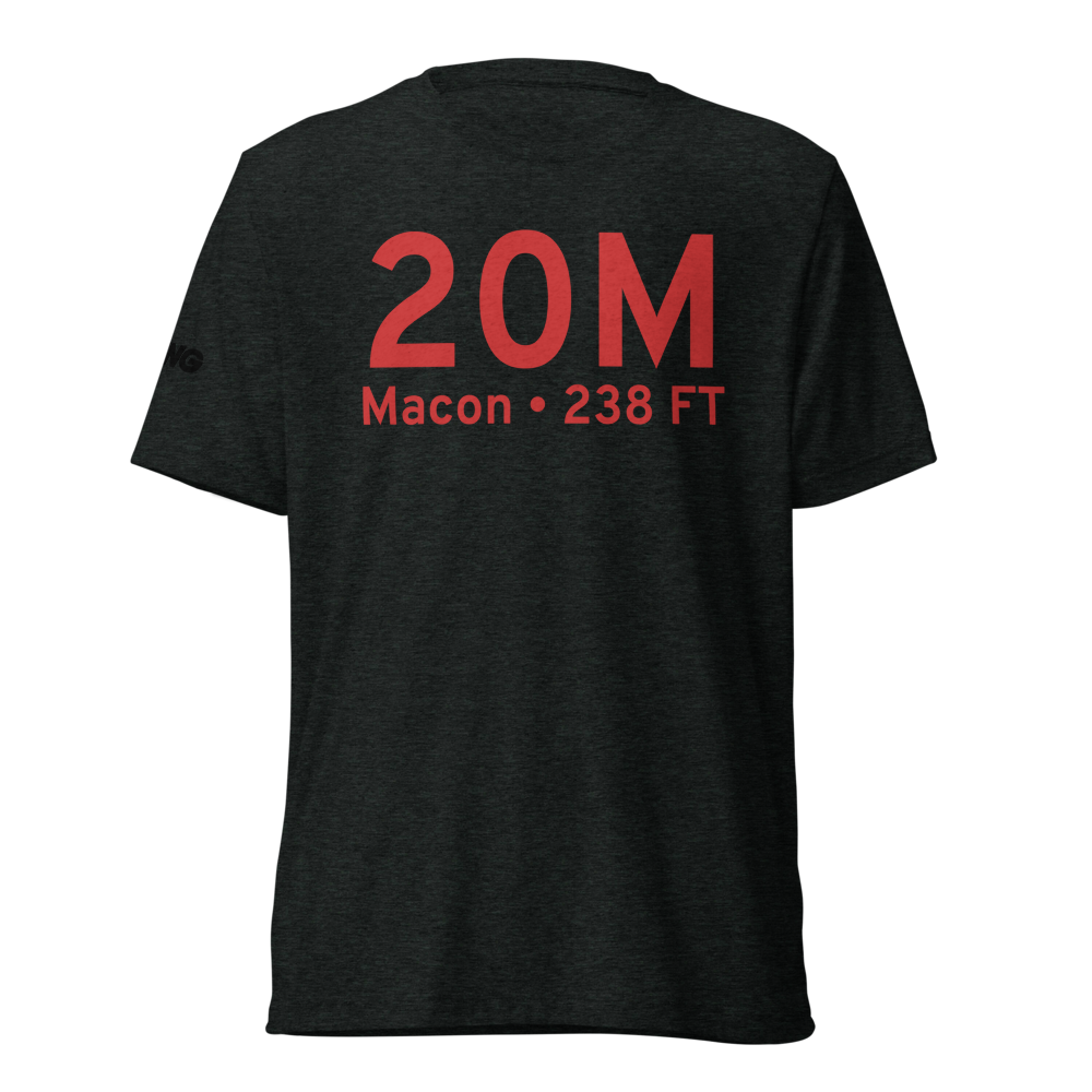 Macon (K20M) Airport Tri-blend T-Shirt 