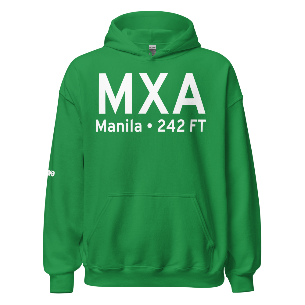 Manila (KMXA) Airport Hoodie Sweatshirt 