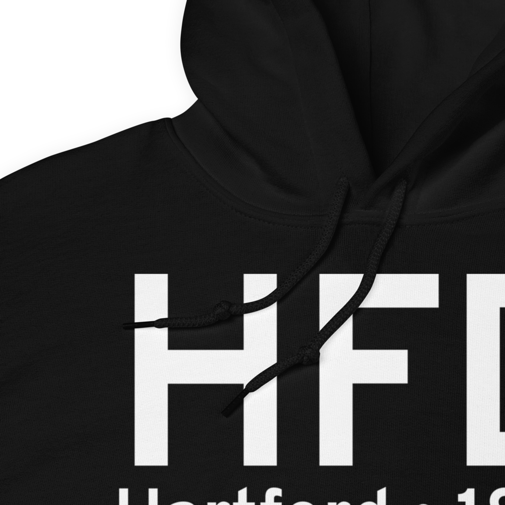 Hartford (KHFD) Airport Hoodie Sweatshirt 