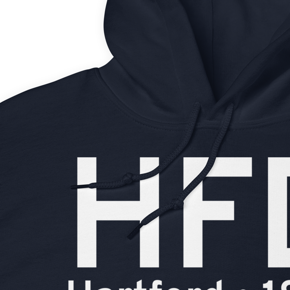 Hartford (KHFD) Airport Hoodie Sweatshirt 
