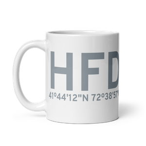 Hartford (KHFD) Airport Mug