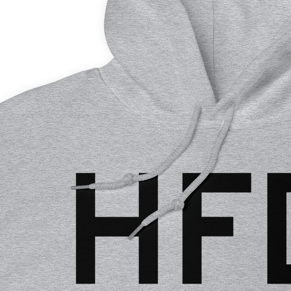 Hartford (KHFD) Airport Hoodie Sweatshirt 