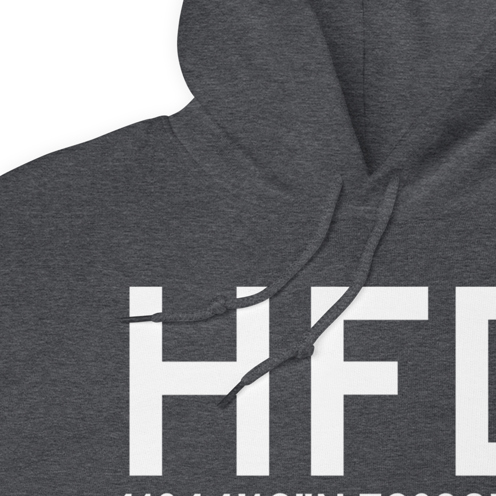 Hartford (KHFD) Airport Hoodie Sweatshirt 