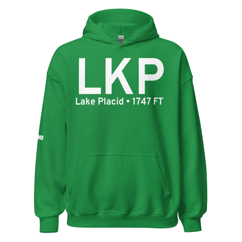 Lake Placid (KLKP) Airport Hoodie Sweatshirt 