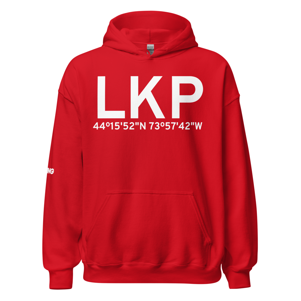Lake Placid (KLKP) Airport Hoodie Sweatshirt 