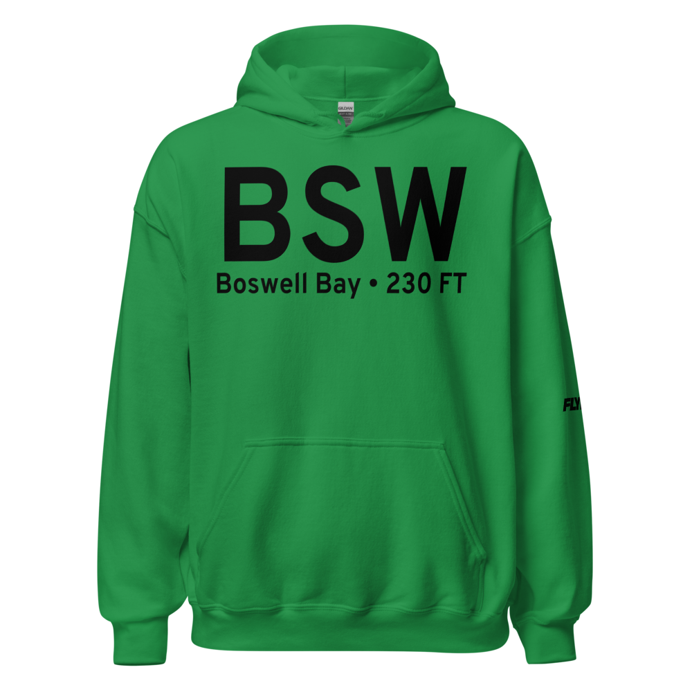 Boswell Bay (AK97) Airport Hoodie Sweatshirt 